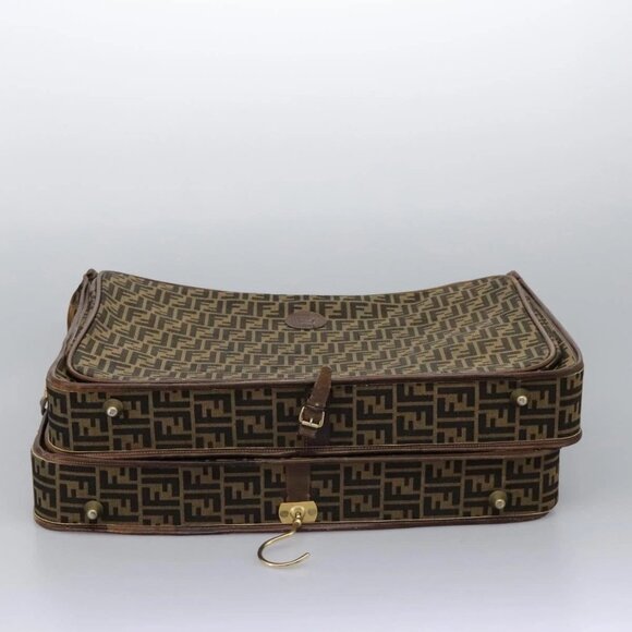 FENDI Zucca Canvas Garment Cover Brown Auth fm4432 - Picture 6 of 16
